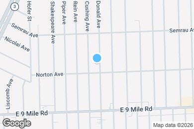 Map image of the property - 23035 Donald Ave