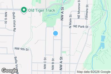 Map image of the property - 904 NW L St