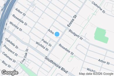Map image of the property - 2916 Arbor St