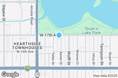 Map image of the property - 1679 Xavier St