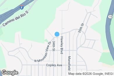 Map image of the property - 3407 N Mountain View Dr