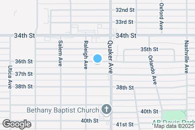 Map image of the property - 4413 36th St