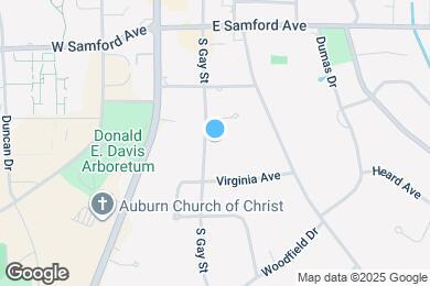 Map image of the property - Southside Auburn Cottage