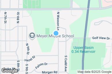 Map image of the property - 317 N Wasson Ln