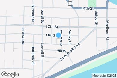 Map image of the property - 1014 Webster St