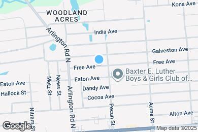 Map image of the property - 7713 Free Ave