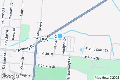Map image of the property - 209 N Ford St