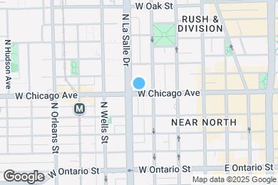 Map image of the property - 124 W Chicago Ave