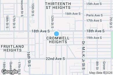Map image of the property - 1816 12th St S