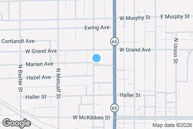 Map image of the property - 680 N McDonel St