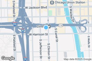 Map image of the property - 500 S Clinton St