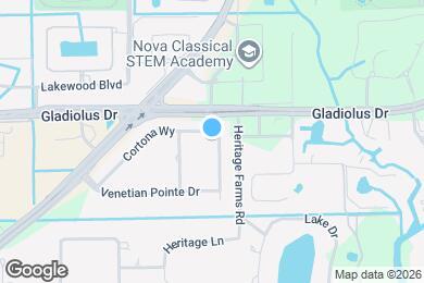 Map image of the property - 15240 Floresta Ln
