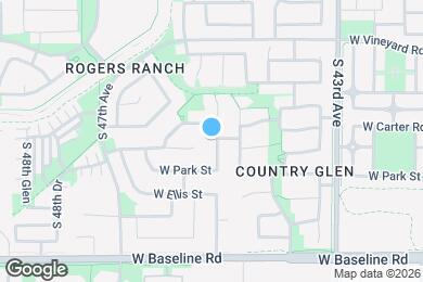 Map image of the property - 7202 S 45th Ave