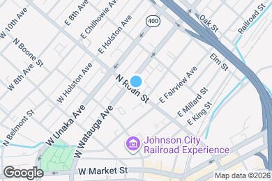 Map image of the property - 606 N Roan St