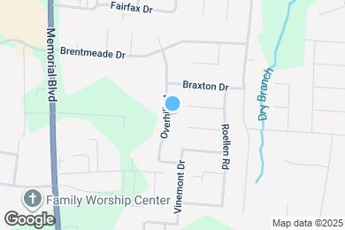 Map image of the property - 3110 Overhill Ct