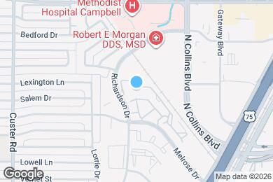 Map image of the property - Madison at Melrose