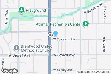 Map image of the property - 2929 W Colorado Ave