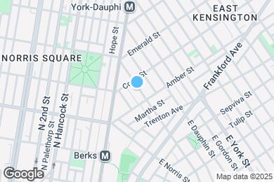 Map image of the property - 2058 E Susquehanna Ave