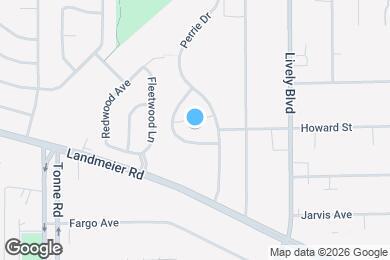 Map image of the property - 900 Perrie Dr