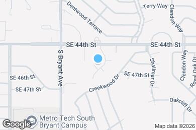 Map image of the property - Apts In The Park