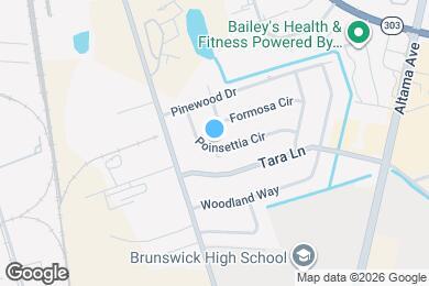 Map image of the property - 2235 Poinsettia Cir