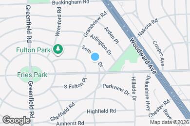 Map image of the property - 4121 Seminole Dr
