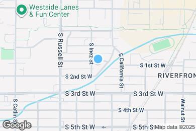 Map image of the property - 1269 S 1st St W