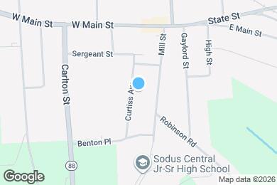 Map image of the property - 38 Curtiss Ave