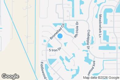 Map image of the property - 3016 5 Iron Dr