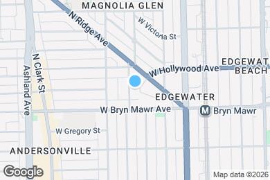 Map image of the property - 5627 N Wayne Ave