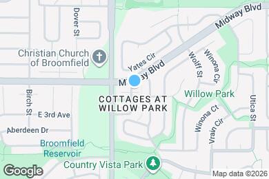 Map image of the property - 12712 Zenobia St