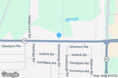 Map image of the property - 2829 E Sangamon Ave