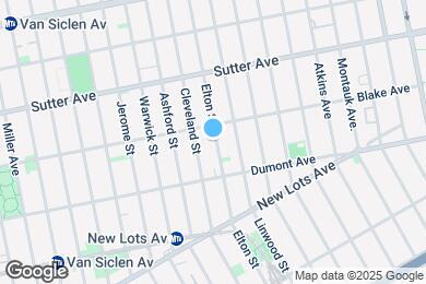 Map image of the property - 3BR 1BA Top Floor Brick Townhouse w/ Commu...