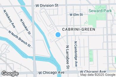 Map image of the property - 636 W Oak St