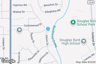 Map image of the property - 917 Odom Dr