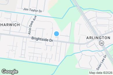 Map image of the property - 1736 Brightside Dr