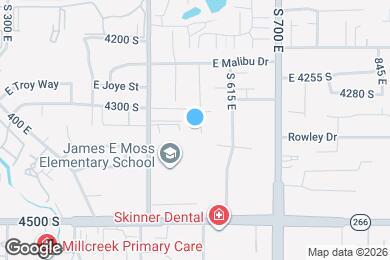 Map image of the property - 4328 S Park St