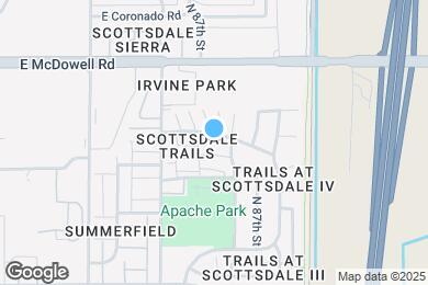 Map image of the property - 8625 E Belleview Pl