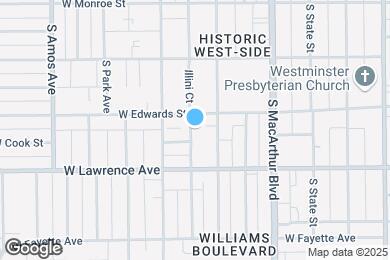 Map image of the property - 612 S Illinois St