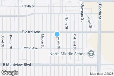 Map image of the property - 2261 Newark st