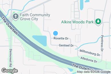 Map image of the property - 3948 Rosette Dr