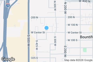 Map image of the property - 360 W Center St