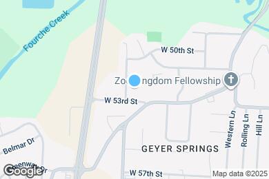Map image of the property - The Summit at Geyer Springs