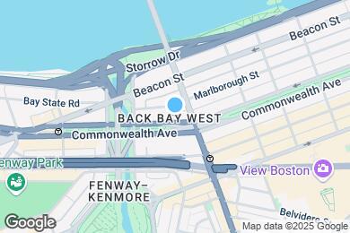 Map image of the property - 379 Commonwealth Ave