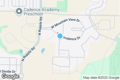 Map image of the property - 203 N Powderhorn Dr