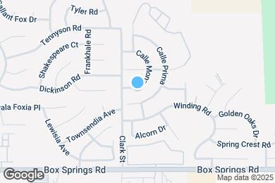 Map image of the property - 21555 Calle Monaco