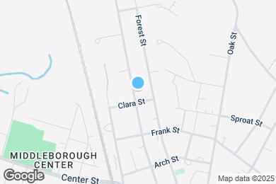 Map image of the property - 73 Everett St