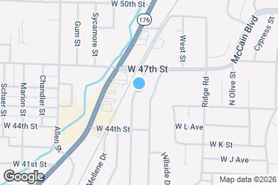 Map image of the property - 4512 Orange St