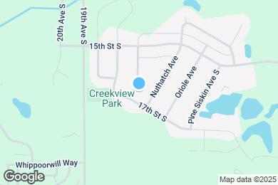 Map image of the property - 1612 Morning Glory Ave