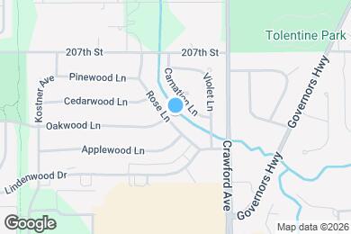 Map image of the property - 817 Rose Ln